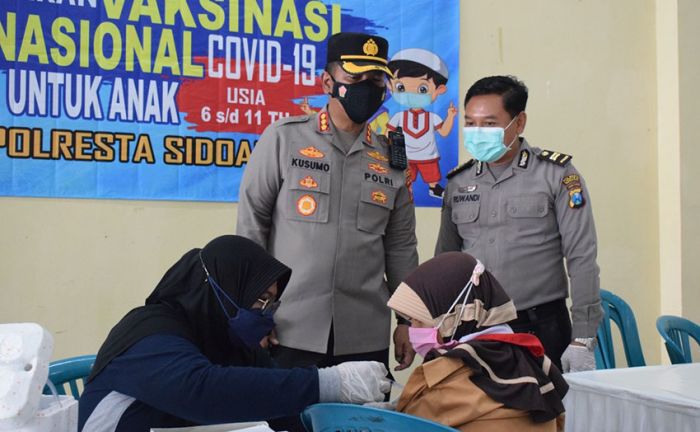 Polresta Sidoarjo Siap Layani Vaksinasi Covid-19 untuk Anak Usia 6-11 Tahun Polresta Sidoarjo Siap Layani Vaksinasi Covid-19 untuk Anak Usia 6-11 Tahun