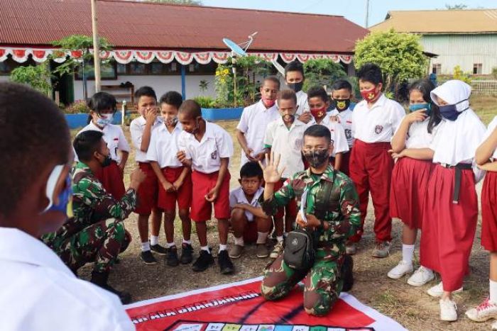 Metode Monopoli dari Prajurit Branjangan di Sekolah Dasar Perbatasan