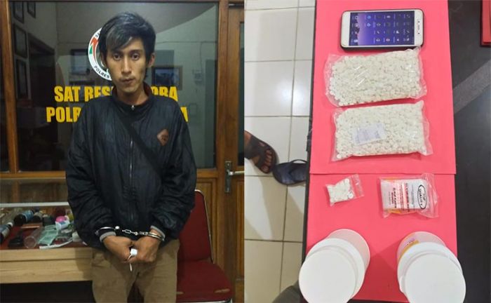 Edarkan Pil Dobel L, Pemuda Ngebrak Ditangkap Polisi Edarkan Pil Dobel L, Pemuda Ngebrak Ditangkap Polisi