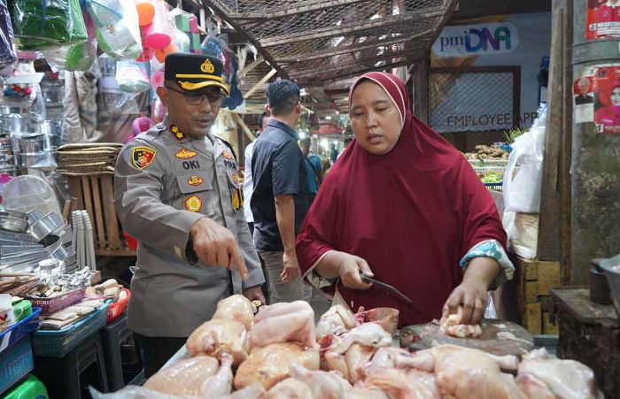 Kapolres Probolinggo Kota Sidak Pasar Baru Jelang Puasa Kapolres Probolinggo Kota Sidak Pasar Baru Jelang Puasa
