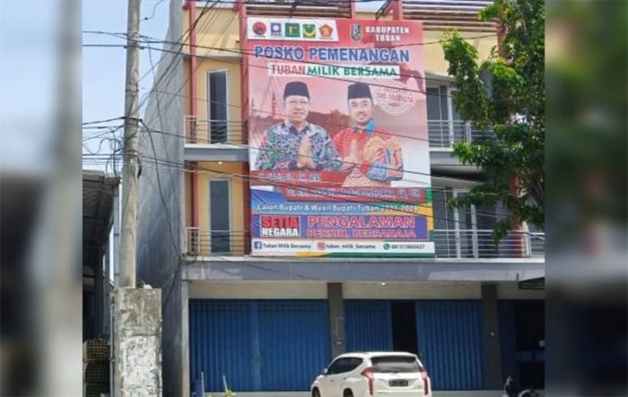 Geram Logo Pemkab Tuban Dicatut untuk Posko Pemenangan Setiajit, Wabup Minta Segera Dicopot Geram Logo Pemkab Tuban Dicatut untuk Posko Pemenangan Setiajit, Wabup Minta Segera Dicopot
