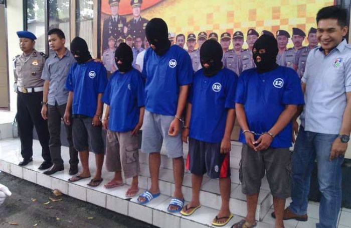 Polres Blitar Kota Amankan Lima Pengedar Selama Operasi Bersinar Polres Blitar Kota Amankan Lima Pengedar Selama Operasi Bersinar
