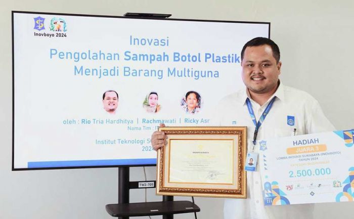 Atasi Pencemaran Lingkungan, ITS Olah Sampah Botol Plastik Jadi Barang Multiguna Atasi Pencemaran Lingkungan, ITS Olah Sampah Botol Plastik Jadi Barang Multiguna