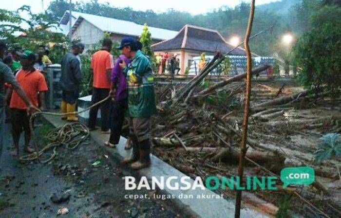 Selama Tahun 2016, Total Kerugian Akibat Bencana di Trenggalek mencapai Rp 36,5 Miliar