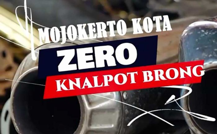 Polisi di Kota Mojokerto Bakal Tindak Tegas Pengguna Knalpot Brong