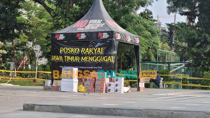 Posko Sholeh Gugat Khofifah Kecil Seperti Kedai Minuman, Demo 3 September Diprediksi Gagal Total Posko Sholeh Gugat Khofifah Kecil Seperti Kedai Minuman, Demo 3 September Diprediksi Gagal Total
