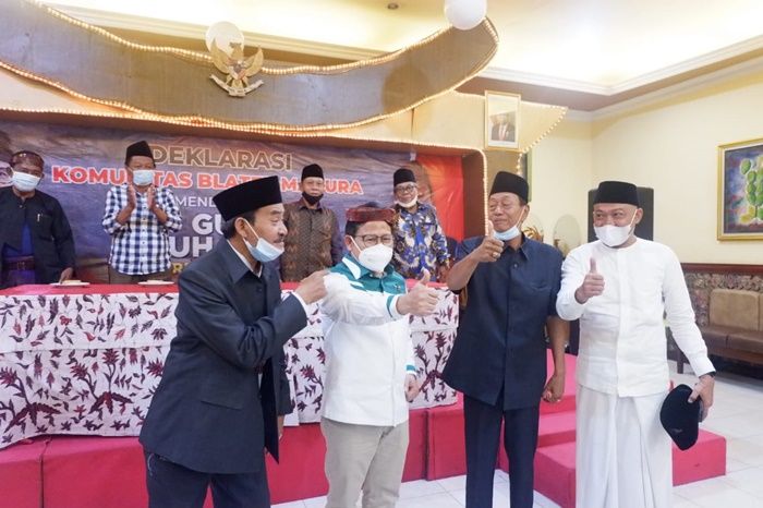 Satu Tujuan, Tokoh Blater Madura Deklarasi Dukung Muhaimin Presiden 2024 Satu Tujuan, Tokoh Blater Madura Deklarasi Dukung Muhaimin Presiden 2024