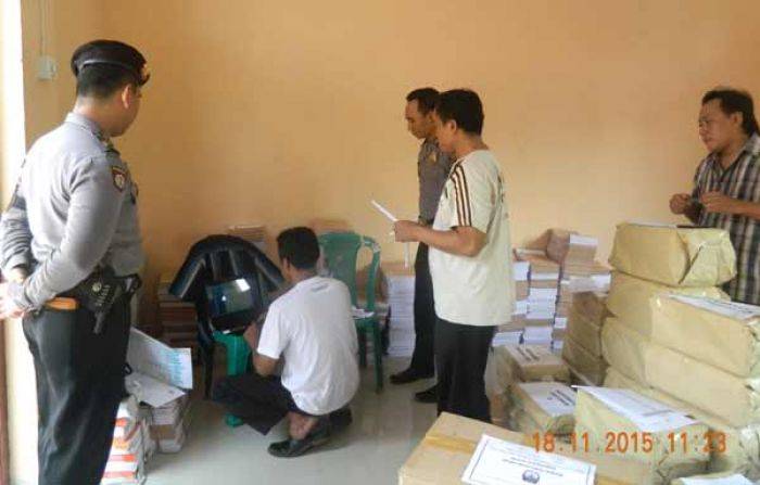 Dijaga Ketat, Surat Suara Pilkada Ngawi sudah Siap Dijaga Ketat, Surat Suara Pilkada Ngawi sudah Siap