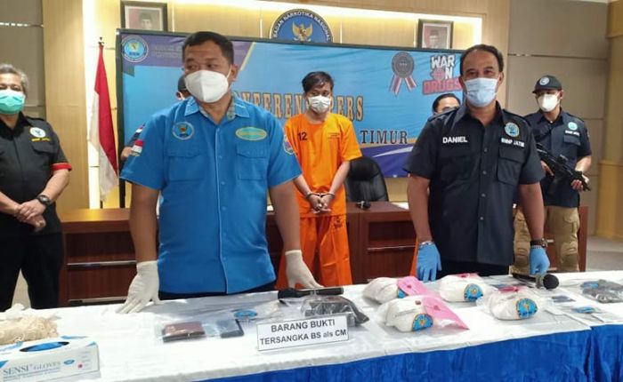 Penyelundupan Sabu 4 Kg dari Jakarta ke Madura Digagalkan BNNP Jatim