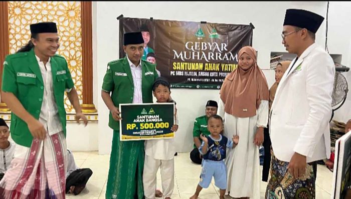 GP Ansor Kota Probolinggo Santuni Anak Yatim GP Ansor Kota Probolinggo Santuni Anak Yatim