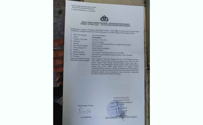 Polisi Belum Tanggapi Laporan Pelecehan Logo NU Polisi Belum Tanggapi Laporan Pelecehan Logo NU