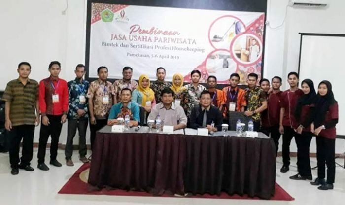 Gandeng LSP Parnas, Disparbud Pamekasan Gelar Uji Kompetensi Housekeeping Gandeng LSP Parnas, Disparbud Pamekasan Gelar Uji Kompetensi Housekeeping
