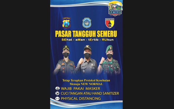 Cegah Covid-19, Perumda Pasar Lamongan Wujudkan Konsep Pasar Tangguh