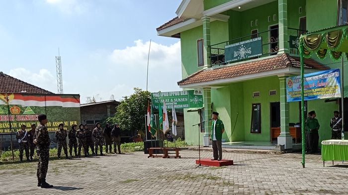 Banser Beji Pasuruan Siap Kawal Pemilu Aman dan Damai