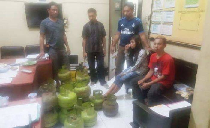Sepasang Kekasih di bawah Umur Kompak Curi Puluhan Tabung Elpiji, Hasilnya Dipakai Foya-foya Sepasang Kekasih di bawah Umur Kompak Curi Puluhan Tabung Elpiji, Hasilnya Dipakai Foya-foya