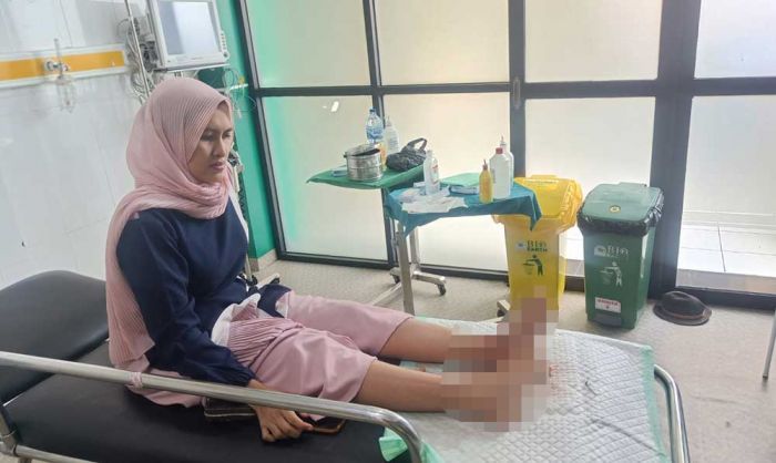 Baliho Milik Caleg PAN Timpa Pengendara Motor di Tuban, Korban Dilarikan ke Rumah Sakit