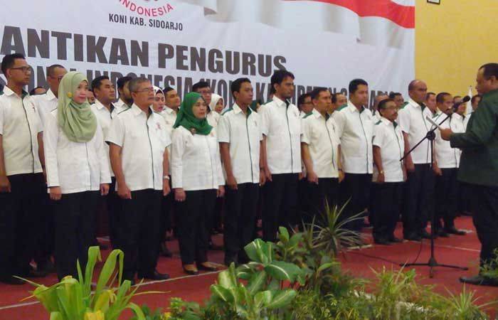 KONI Bertekad Wujudkan Sidoarjo Kabupaten Olahraga KONI Bertekad Wujudkan Sidoarjo Kabupaten Olahraga