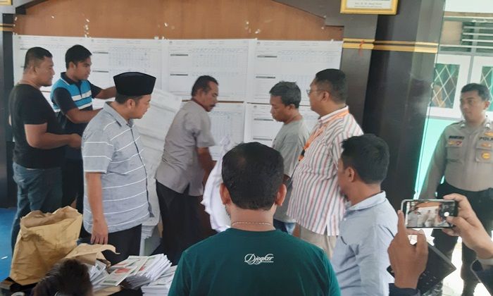 ​Rekapitulasi Penghitungan Surat Suara Usai, PDIP Kuasai Dapil 1 Bangkalan