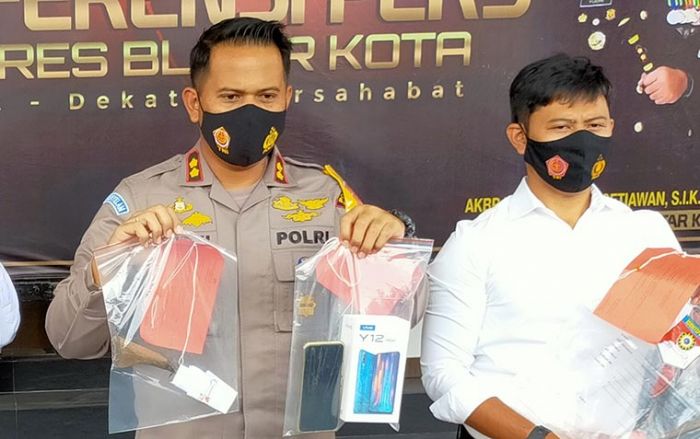 Berkedok COD Untuk Rampas Handphone, Pria di Blitar Diamankan Polisi