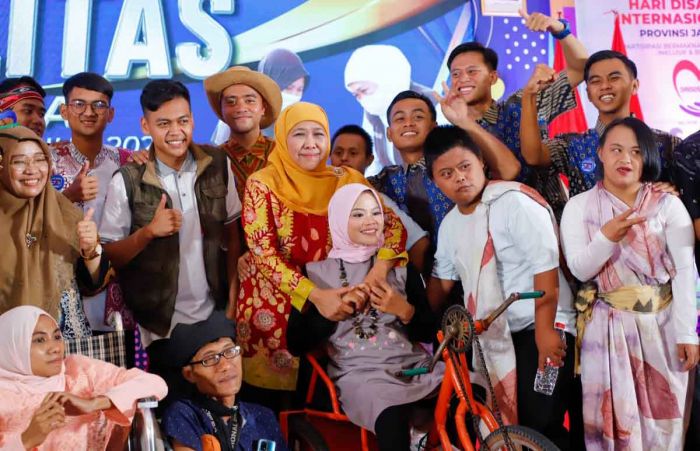 Peringati Hari Disabilitas Internasional di Malang, Gubernur Khofifah: No One Left Behind Peringati Hari Disabilitas Internasional di Malang, Gubernur Khofifah: No One Left Behind