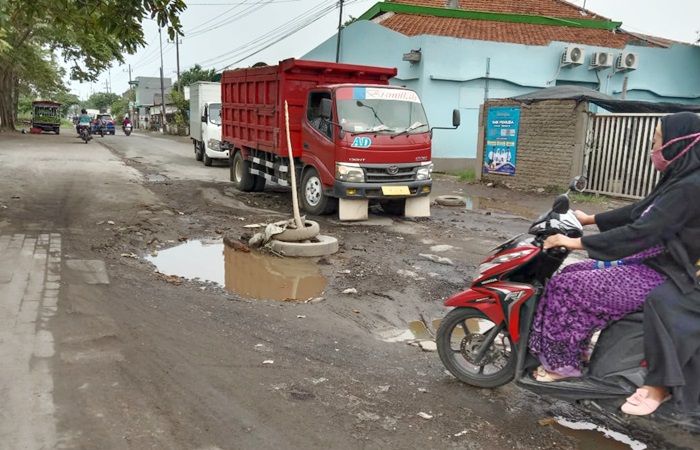 SDM Terbatas Jadi Kendala Lambannya Pengerjaan Jalan Rusak di Sidoarjo​