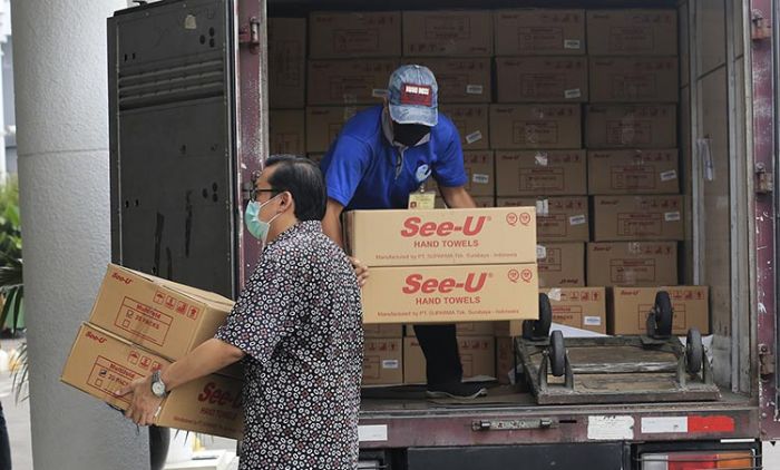 Bantuan Terus Berdatangan, Bukti Surabaya Kompak Melawan Covid-19 Bantuan Terus Berdatangan, Bukti Surabaya Kompak Melawan Covid-19