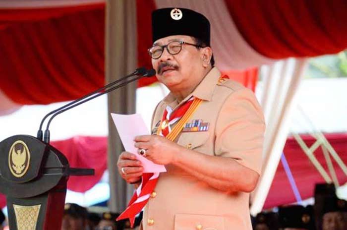 Buka KPN 2018 di Malang, Pakde Karwo Serahkan Penghargaan Gerakan Pramuka