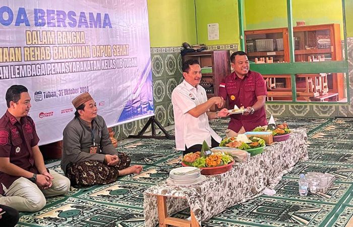 Lapas Tuban Gelar Tasyakuran dan Doa Bersama Awali Pembangunan Dapur Sehat Lapas Tuban Gelar Tasyakuran dan Doa Bersama Awali Pembangunan Dapur Sehat