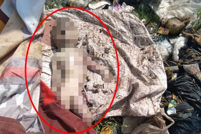 Miris! Operator Alat Berat di TPA Jabon Sidoarjo Temukan Jasad Bayi Perempuan