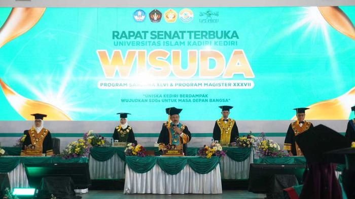 Uniska Kediri Gelar Wisuda Sarjana dan Magister 2026