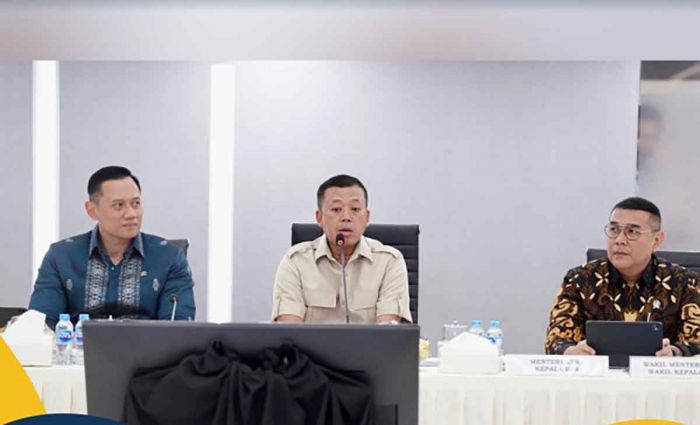 Upaya Percepatan Proses Persetujuan KKPR, Menteri ATR/BPN Minta Dukungan AHY Upaya Percepatan Proses Persetujuan KKPR, Menteri ATR/BPN Minta Dukungan AHY