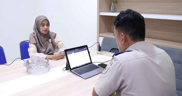 Pegawai Kantah Kabupaten Pasuruan Ikuti Ujian Ulang UPKP untuk Kenaikan Pangkat