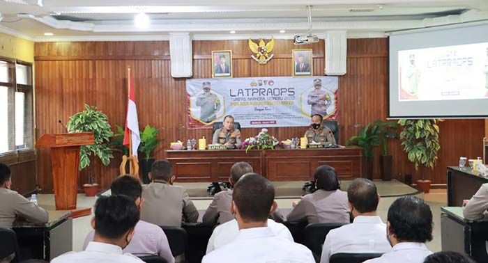 Polres Mojokerto Kota Gelar Latpraops Tumpas Narkoba Semeru 2022 Polres Mojokerto Kota Gelar Latpraops Tumpas Narkoba Semeru 2022