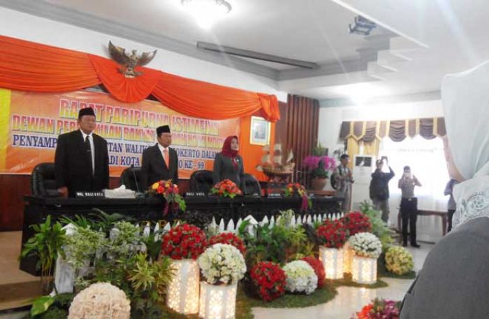 Pasca OTT KPK, Paripurna HUT Kota Mojokerto Mencekam Pasca OTT KPK, Paripurna HUT Kota Mojokerto Mencekam