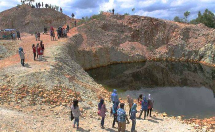 Telaga Warna Tulungagung Kandung Arsenik, Terkena Airnya Kulit Bisa Lecet Telaga Warna Tulungagung Kandung Arsenik, Terkena Airnya Kulit Bisa Lecet