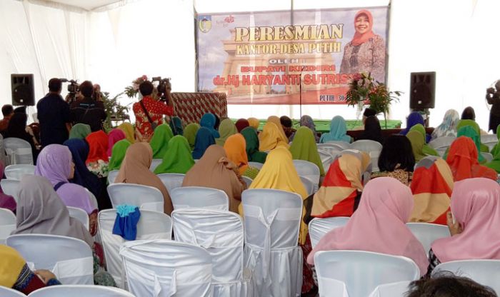 Bupati Kediri Resmikan Kantor Desa Putih