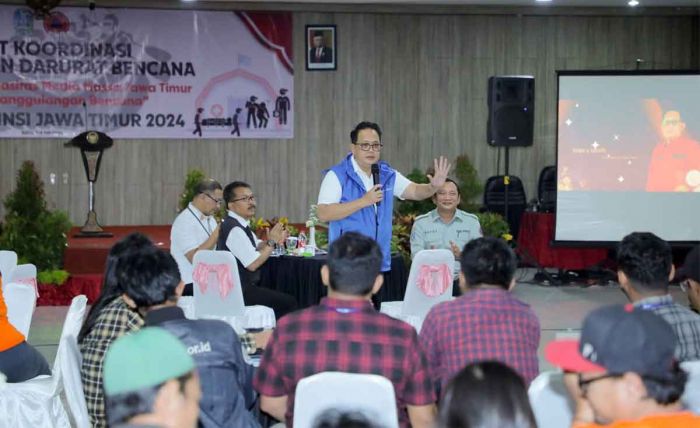 Pesan Pj Gubernur Jatim saat Rakor Penanganan Darurat Bencana di Kota Batu Pesan Pj Gubernur Jatim saat Rakor Penanganan Darurat Bencana di Kota Batu