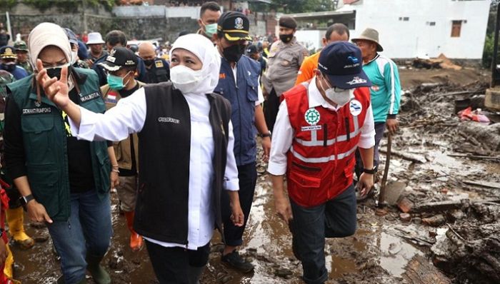 Gercep, Gubernur Khofifah Turun Tangan Tangani Banjir Bandang Kota Batu Gercep, Gubernur Khofifah Turun Tangan Tangani Banjir Bandang Kota Batu