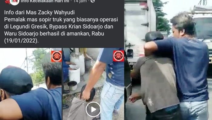 Resahkan Sopir-Sopir Truk, Preman Tukang Palak di Jalan Kletek Sidoajo Berhasil Diamankan Resahkan Sopir-Sopir Truk, Preman Tukang Palak di Jalan Kletek Sidoajo Berhasil Diamankan