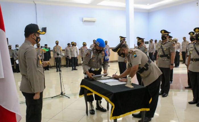 Beberapa Jabatan Strategis di Polres Jombang Terjadi Pergeseran, Kapolres: Ini Hal Biasa