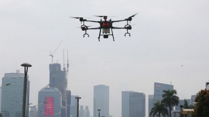 OTT Mulai dilakukan dengan Drone untuk Penanganan Sampah DKI Jakarta OTT Mulai dilakukan dengan Drone untuk Penanganan Sampah DKI Jakarta