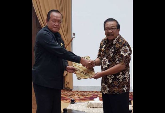Wawali Suyitno Terima Mandat Plt. Wali Kota Mojokerto