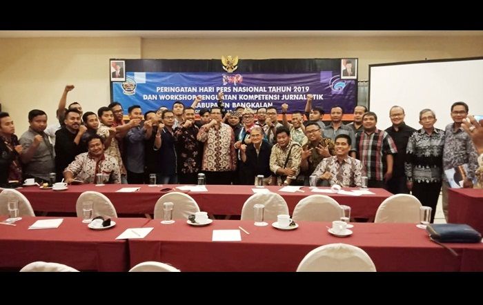 Tingkatkan Kompetensi Wartawan, Kominfo Bangkalan Gelar Workshop Jurnalistik