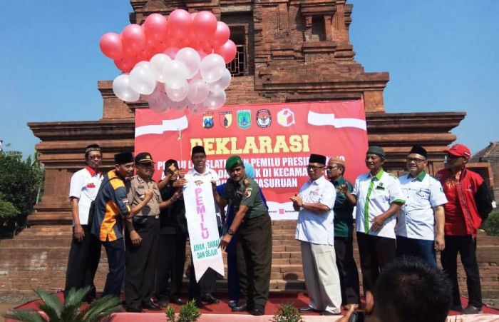 Polsek Beji Pasuruan Gelar Deklarasi Damai Pemilu 2019 Polsek Beji Pasuruan Gelar Deklarasi Damai Pemilu 2019