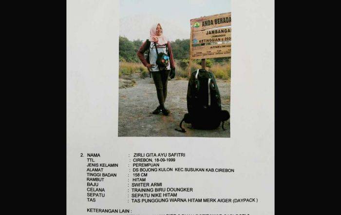 Dua Warga Cirebon Hilang, Jalur Pendakian Semeru Ditutup Total Dua Warga Cirebon Hilang, Jalur Pendakian Semeru Ditutup Total