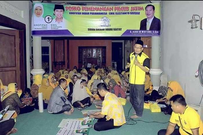 Menangkan Khofifah-Emil, Golkar Gresik Kuatkan Jaringan Kordes