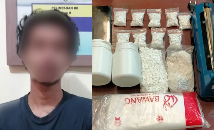 Edarkan Ribuan Pil Dobel L, Pemuda Mojoroto Ditangkap Polisi Edarkan Ribuan Pil Dobel L, Pemuda Mojoroto Ditangkap Polisi
