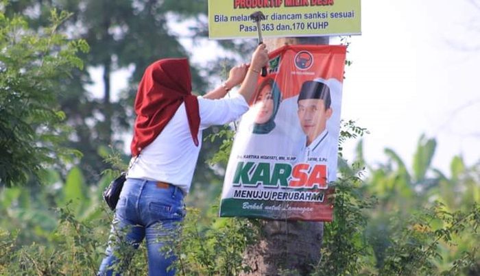Masuk Masa Kampanye, Bawaslu Lamongan Tertibkan 22 Ribu APK Paslon Masuk Masa Kampanye, Bawaslu Lamongan Tertibkan 22 Ribu APK Paslon