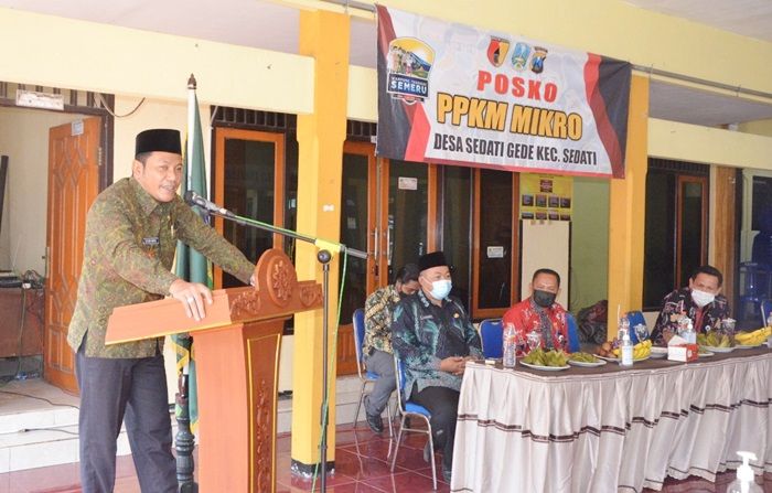 Sambangi Sedati Gede, Wabup Subandi Beri Paparan Soal BKK Desa Sambangi Sedati Gede, Wabup Subandi Beri Paparan Soal BKK Desa