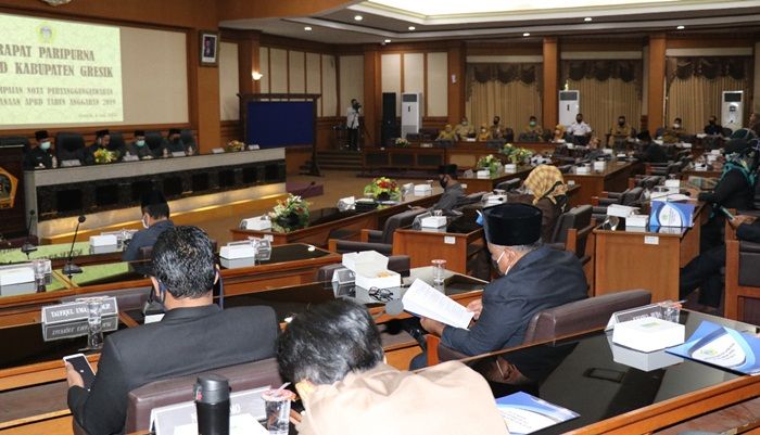 DPRD Gresik Gelar Paripurna Nota Pertanggungjawaban APBD 2019